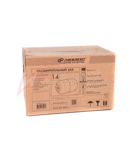 Бак расширительный ДЖИЛЕКС 14л цилиндрический(7814), изображение 4 от магазина Планета Инструмент Бак расширительный ДЖИЛЕКС 14л цилиндрический(7814), изображение 4