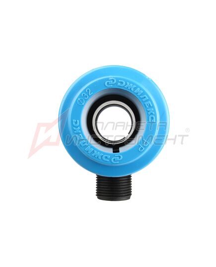 Тройник ДЖИЛЕКС ПНД РР 32x3/4"Пx32 (9439) с наружной трубной резьбой, изображение 6