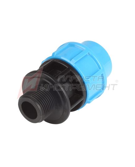 Переходник ДЖИЛЕКС ПНД РР, 25х3/4" (9129) с наружной трубной резьбой, изображение 2