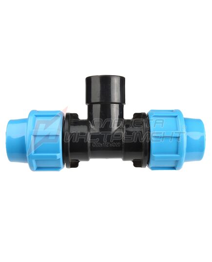 Тройник ДЖИЛЕКС ПНД РР 20 х 1/2" х 20 (9420) с внутренней трубной резьбой, изображение 5