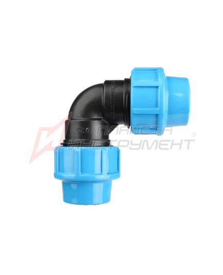 Угольник ДЖИЛЕКС ПНД РР 25, 25мм 90° (9302), изображение 2