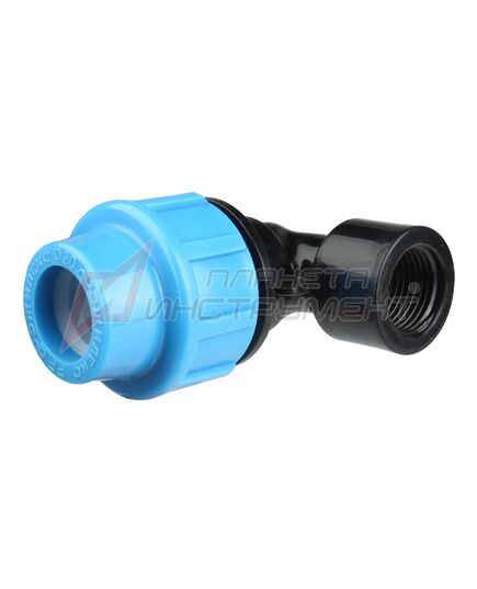 Угольник ДЖИЛЕКС ПНД РР, 20х1/2" М (9280) с внутренней трубной резьбой, изображение 3