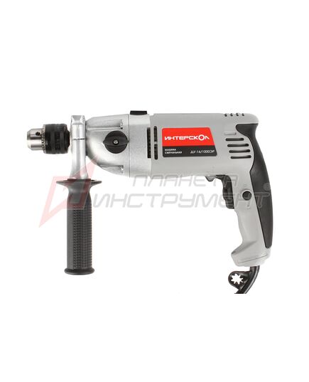 Дрель ударная Интерскол ДУ-16/1000ЭР, изображение 2 от магазина Планета Инструмент Дрель ударная Интерскол ДУ-16/1000ЭР, изображение 2