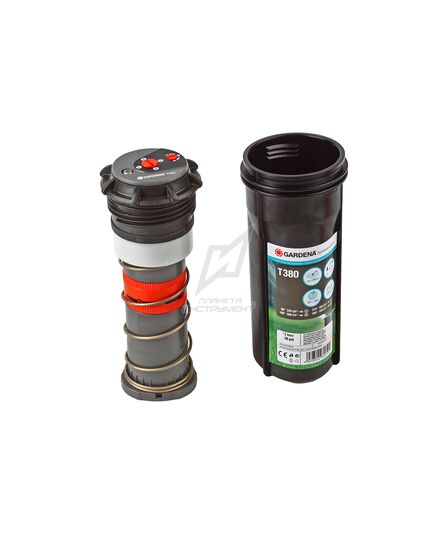 Турбодождеватель выдвижной T 200 GARDENA (08203-29.000.00) (уп.6), изображение 5