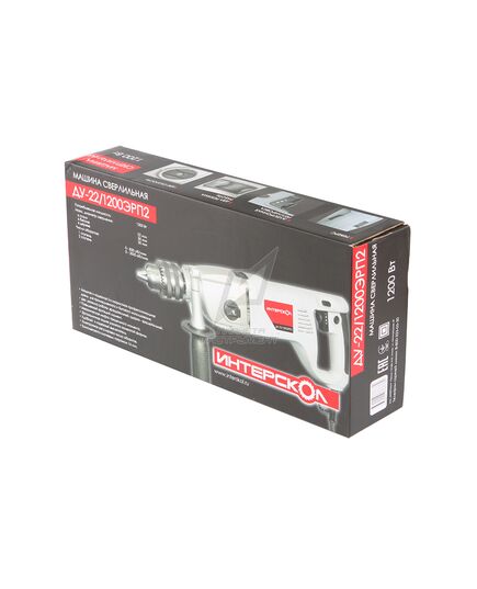 Дрель ударная Интерскол ДУ-22/1200ЭРП2, изображение 9