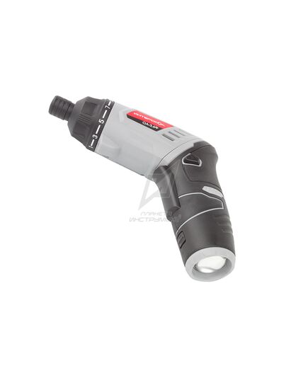 Аккумуляторная отвертка ИНТЕРСКОЛ ОА-3.6Ф, кейс, изображение 10