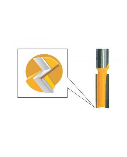 Фреза ЭНКОР пазовая прямая ф 12х30мм (46040э), изображение 3