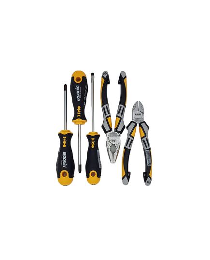 Набор отверток FELO Ergonic с бокорезами, пассатижами в сумке (40090504), изображение 5 от магазина Планета Инструмент Набор отверток FELO Ergonic с бокорезами, пассатижами в сумке (40090504), изображение 5