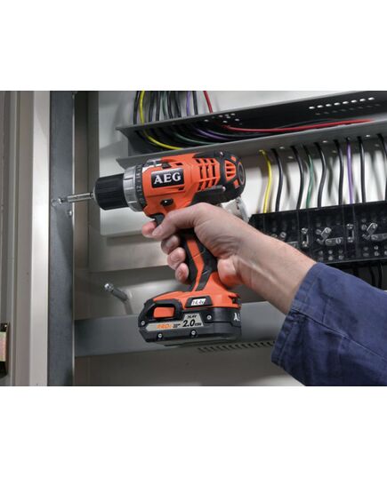 Аккумуляторный шуруповерт AEG LI-202C BS 14C, изображение 2