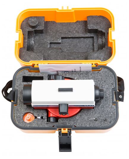 Нивелир оптический GEOBOND N7-24 TRIO, СКО на 1км дв.хода:±2,0 мм, увел.крат:24х, IP54,штатив ТГ-3230 рейкаTS кейс, изображение 5