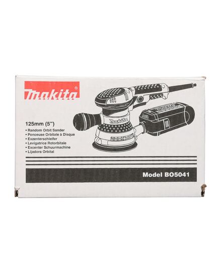Эксцентриковая шлифмашина MAKITA BO5041K, изображение 4