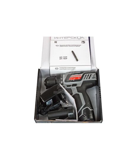 Аккумуляторный шуруповерт ИНТЕРСКОЛ ДА-12ЭР ПРОМО, изображение 11