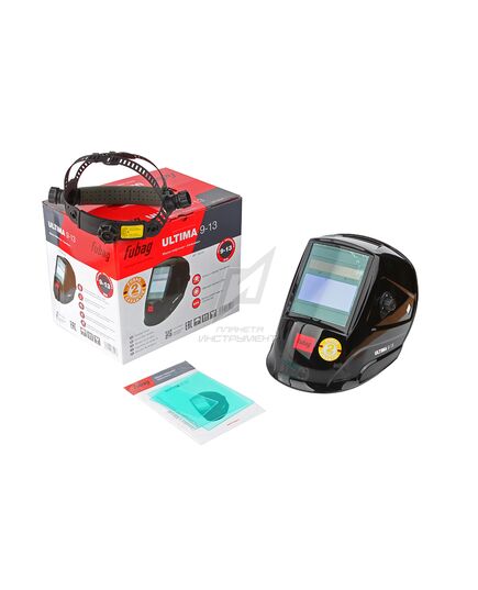 Маска сварщика FUBAG "Хамелеон" ULTIMA 9-13, изображение 5 от магазина Планета Инструмент Маска сварщика FUBAG "Хамелеон" ULTIMA 9-13, изображение 5