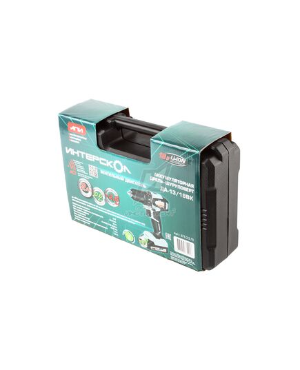 Аккумуляторный шуруповерт ИНТЕРСКОЛ ДА-13/18ВК, изображение 14