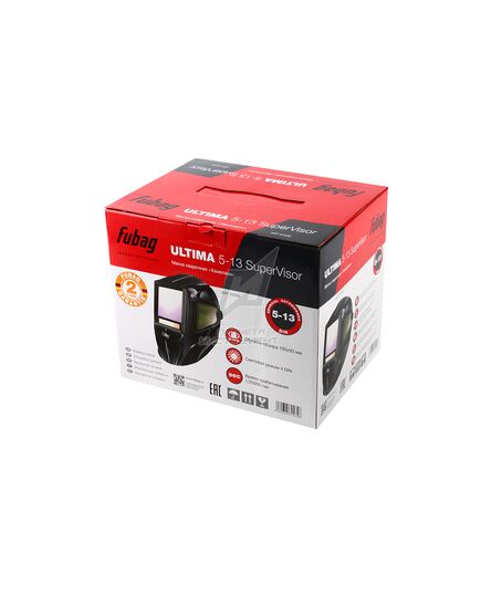 Маска сварщика FUBAG "Хамелеон" ULTIMA 5-13 SuperVisor Natural Color(31535), изображение 8 от магазина Планета Инструмент Маска сварщика FUBAG "Хамелеон" ULTIMA 5-13 SuperVisor Natural Color(31535), изображение 8