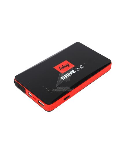 Пусковое устройство FUBAG DRIVE 300 пуск. ток 300 А, емк. аккумулятора 6000мАч, USB-кабель, сетевой, изображение 4