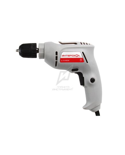 Дрель ИНТЕРСКОЛ Д-10/420ЭР, ПРОМО, изображение 2 от магазина Планета Инструмент Дрель ИНТЕРСКОЛ Д-10/420ЭР, ПРОМО, изображение 2