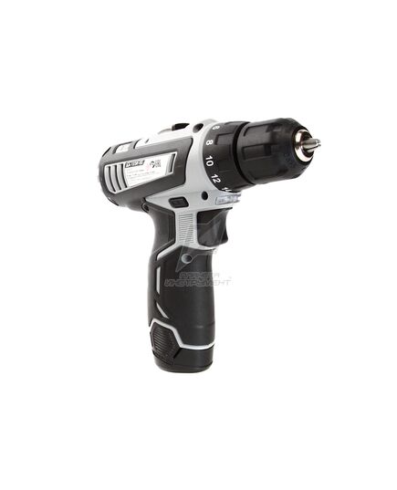 Аккумуляторный шуруповерт ИНТЕРСКОЛ ДА-12ЭР-02, 2х2Ач Li-ion (534.0.2.02), изображение 4