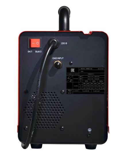 Полуавтомат сварочный FUBAG IRMIG 180 + горелка FB 250_3 м, изображение 5
