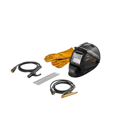 Инвертор СВАРОГ ARC 200 REAL SMART (Z28303) Black + краги и маска, изображение 6