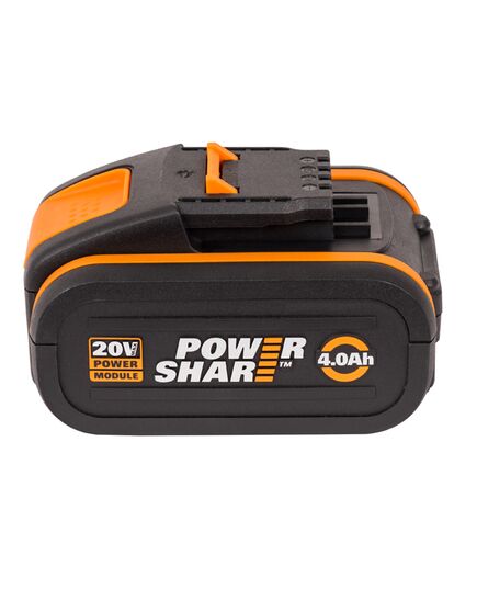 Аккумулятор WORX WA3553, 20В 4Ач Li-ion слайдер, изображение 2