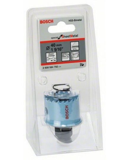 Коронка BOSCH 40мм Sheet metal (2608584792), изображение 2
