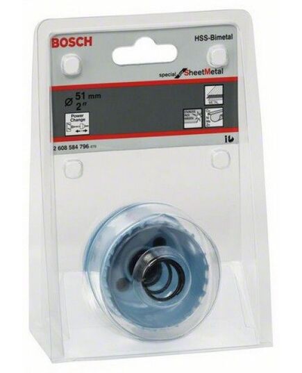 Коронка BOSCH 51мм bi.met Sheet metal (2608584796), изображение 2