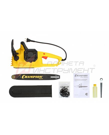 Пила цепная электрическая CHAMPION 118-14 (1.8 кВт, 14"), изображение 16