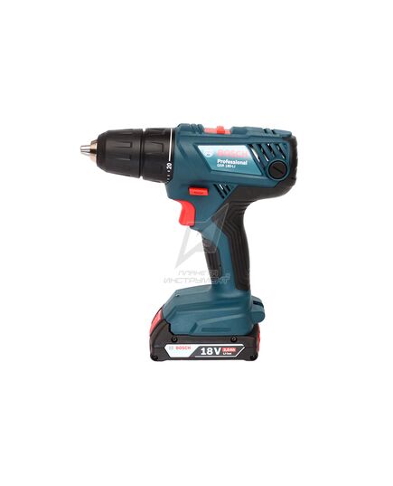 Аккумуляторный шуруповерт BOSCH GSR 180-LI, 1х2Ач, кейс, изображение 3 от магазина Планета Инструмент Аккумуляторный шуруповерт BOSCH GSR 180-LI, 1х2Ач, кейс, изображение 3