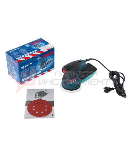 Эксцентриковая шлифмашина Bosch GEX 125-1 AE (0.601.387.500), изображение 4 от магазина Планета Инструмент Эксцентриковая шлифмашина Bosch GEX 125-1 AE (0.601.387.500), изображение 4