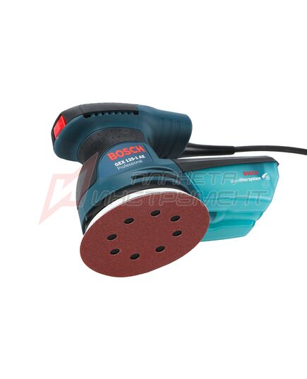 Эксцентриковая шлифмашина Bosch GEX 125-1 AE (0.601.387.500), изображение 3 от магазина Планета Инструмент Эксцентриковая шлифмашина Bosch GEX 125-1 AE (0.601.387.500), изображение 3