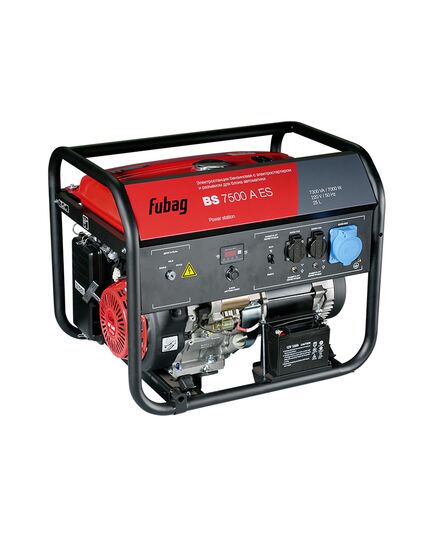 Генератор бензиновый (мобильная электростанция) FUBAG BS 7500 A ES