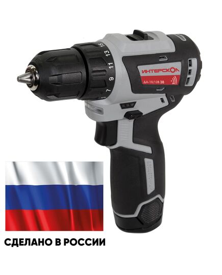 Аккумуляторный шуруповерт ИНТЕРСКОЛ ДА-10/12В МиниМАКС, изображение 4