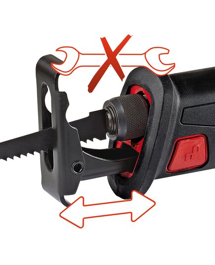 Аккумуляторная пила сабельная EINHELL PXC TE-AP 18 Li-Solo, без АКБ и ЗУ, изображение 3