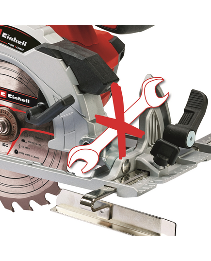 Аккумуляторная пила дисковая EINHELL PXC TE-CS 18/150 Li - Solo, без АКБ и ЗУ, изображение 3