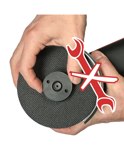 Аккумуляторная угловая шлифмашина EINHELL PXC AXXIO 18/125 Q, 125мм, 1х4Ач Li-ion, изображение 3