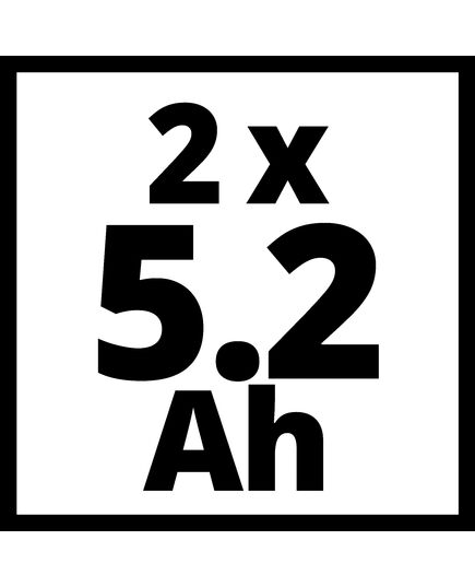 Аккумулятор EINHELL PXC-Twinpack, 2x18В 5.2Aч Li-ion, изображение 3