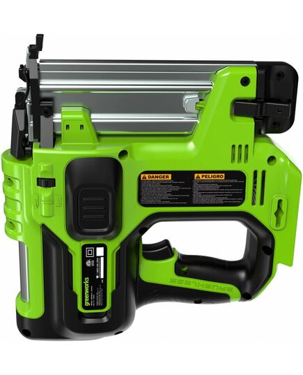 Акк нейлер GREENWORKS GD24BN 24В, бесщеточный, гвоздь 1,25ммХ1,05мм 19мм–50,8мм без АКБ/ЗУ, изображение 4