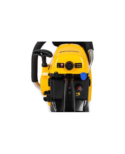 Бензопила CHAMPION 254-18 (2.5 кВт, 18") Акция (цепь + смазка пильной цепи 1л + свеча + присадка для 2-тактных двигателей 1л), изображение 3