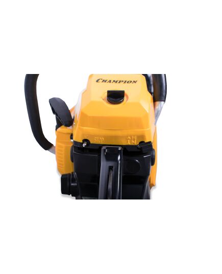 Бензопила CHAMPION 362-18" (2.6 кВт, 18") Акция (цепь + смазка пильной цепи 1л + свеча + смазка универсальная 50г + присадка для 2-тактных двигателей 1л), изображение 4