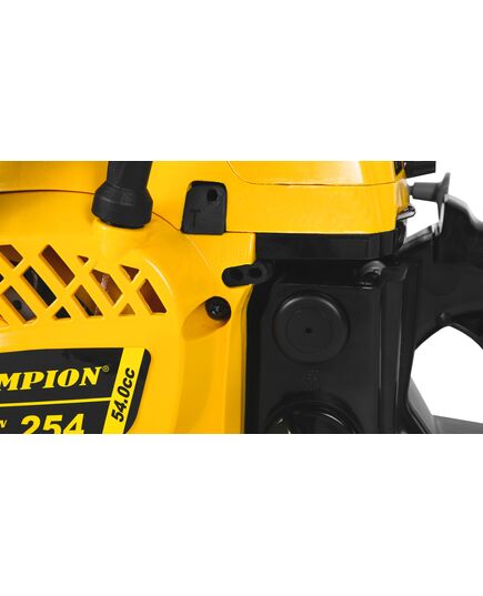 Бензопила CHAMPION 254-18 (2.5 кВт, 18") Акция (цепь + смазка пильной цепи 1л + свеча + присадка для 2-тактных двигателей 1л), изображение 4