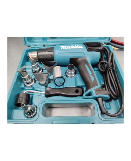 Термопистолет MAKITA HG6531CK, 2 кВт, 7 насадок, кейс, изображение 5