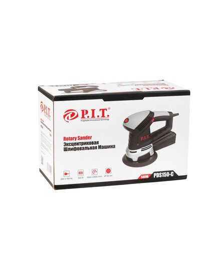 Эксцентриковая шлифмашина P.I.T. PDS150-C, 500Вт, 150мм подошва, изображение 6