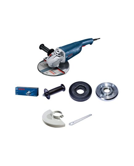 Угловая шлифмашина BOSCH GWS 2200-230 RSP, 2.2кВт, 230х22.2мм, изображение 2