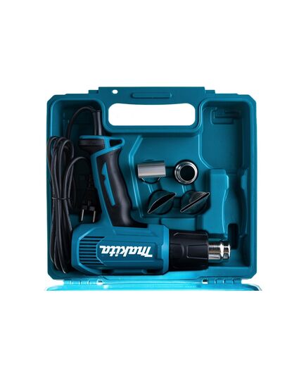 Термопистолет MAKITA HG6030K, строительный, 1800Вт, 4 насадки, кейс, изображение 11