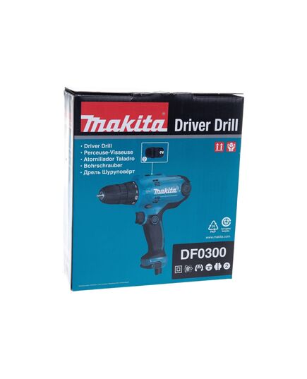 Шуруповерт сетевой MAKITA DF0300, 320Вт, изображение 6