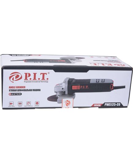 Угловая шлифмашина P.I.T. РWS125-C6 МАСТЕР, 125 мм, 1050 вт, регулировка оборотов, изображение 11