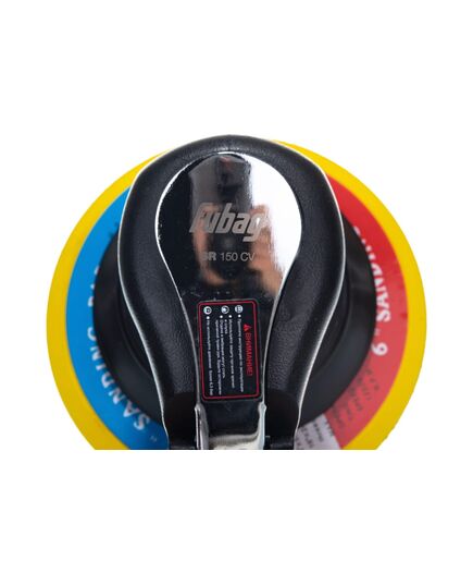 Эксцентриковая шлифмашина пневматическая FUBAG SR150CV, 150мм, с пылеотводом, изображение 4