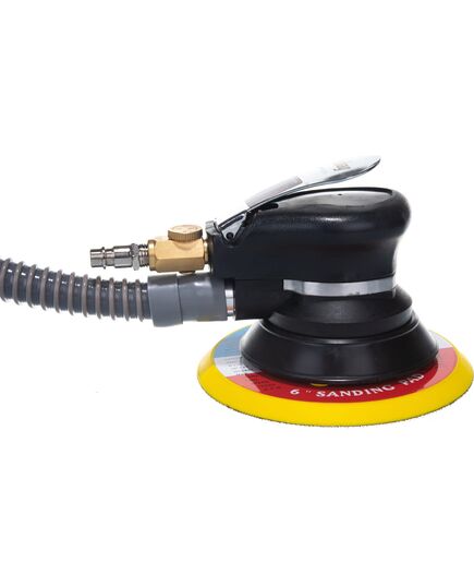 Эксцентриковая шлифмашина пневматическая FUBAG SR150CV, 150мм, с пылеотводом, изображение 6