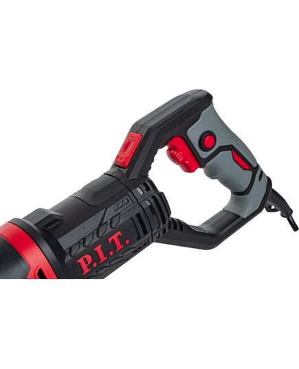 Пила сабельная P.I.T. PSA115-C1, 1000Вт, поворотная рукоятка, съемное крепление, пилки дерево/металл, изображение 2